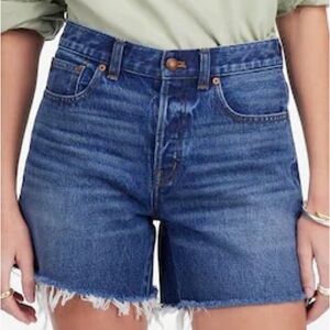 Madewell High Rise Denim Shorts 30